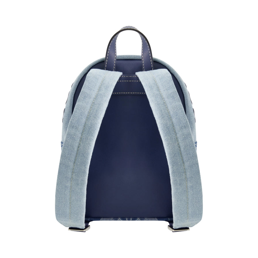 True Religion Mini Denim Logo Backpack