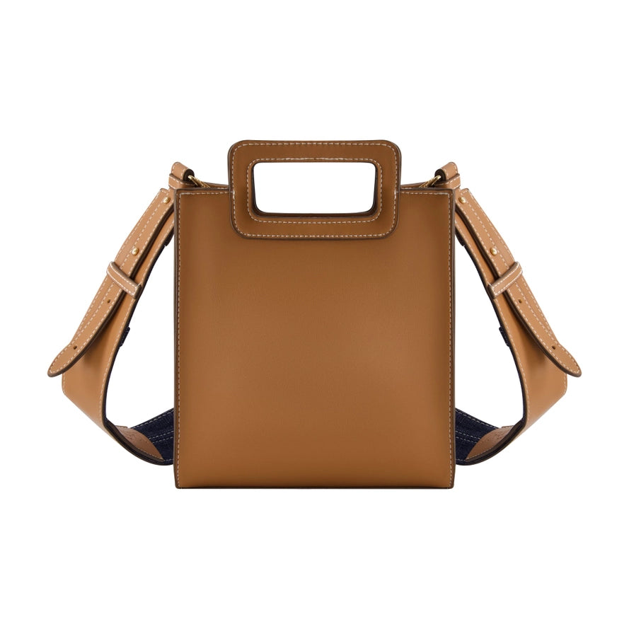 True Religion Horseshoe Motif North / South Tote, Cognac