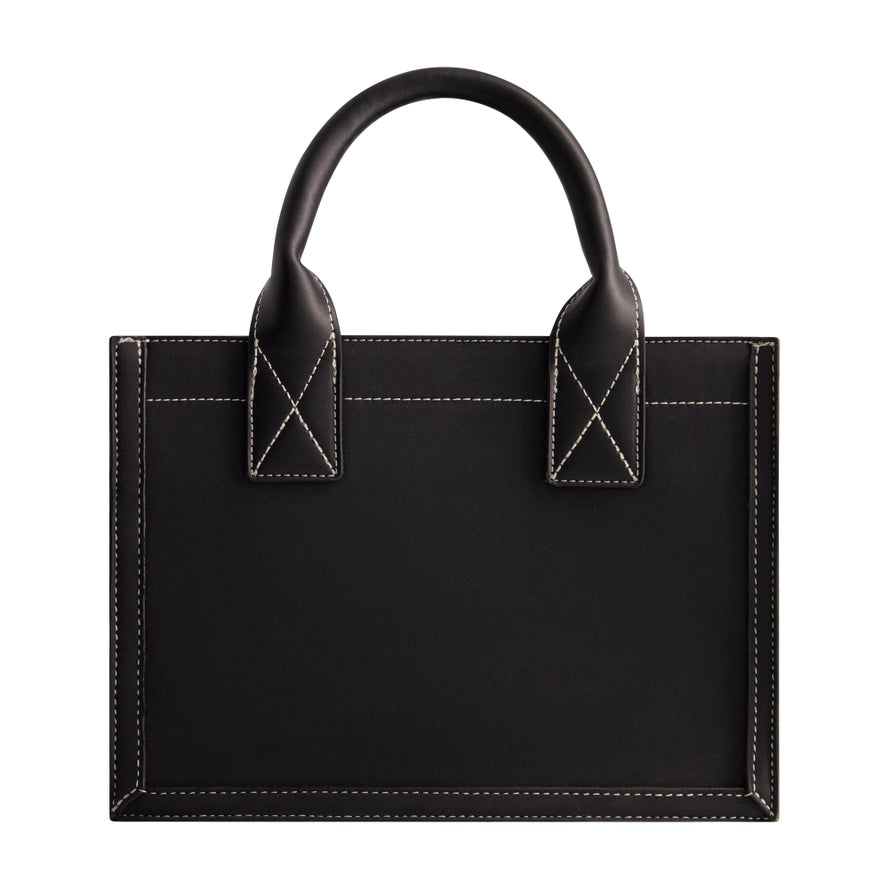 True Religion Modern Edge Suede Tote, Blac